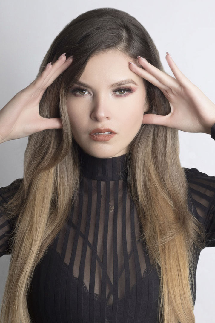 Sesión fotográfica profesional en estudio