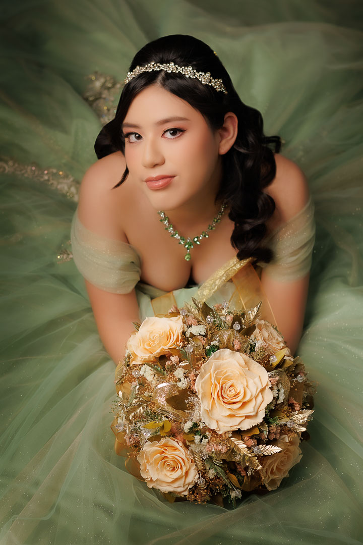 Sesión de fotográfica profesional infantil, en estudio