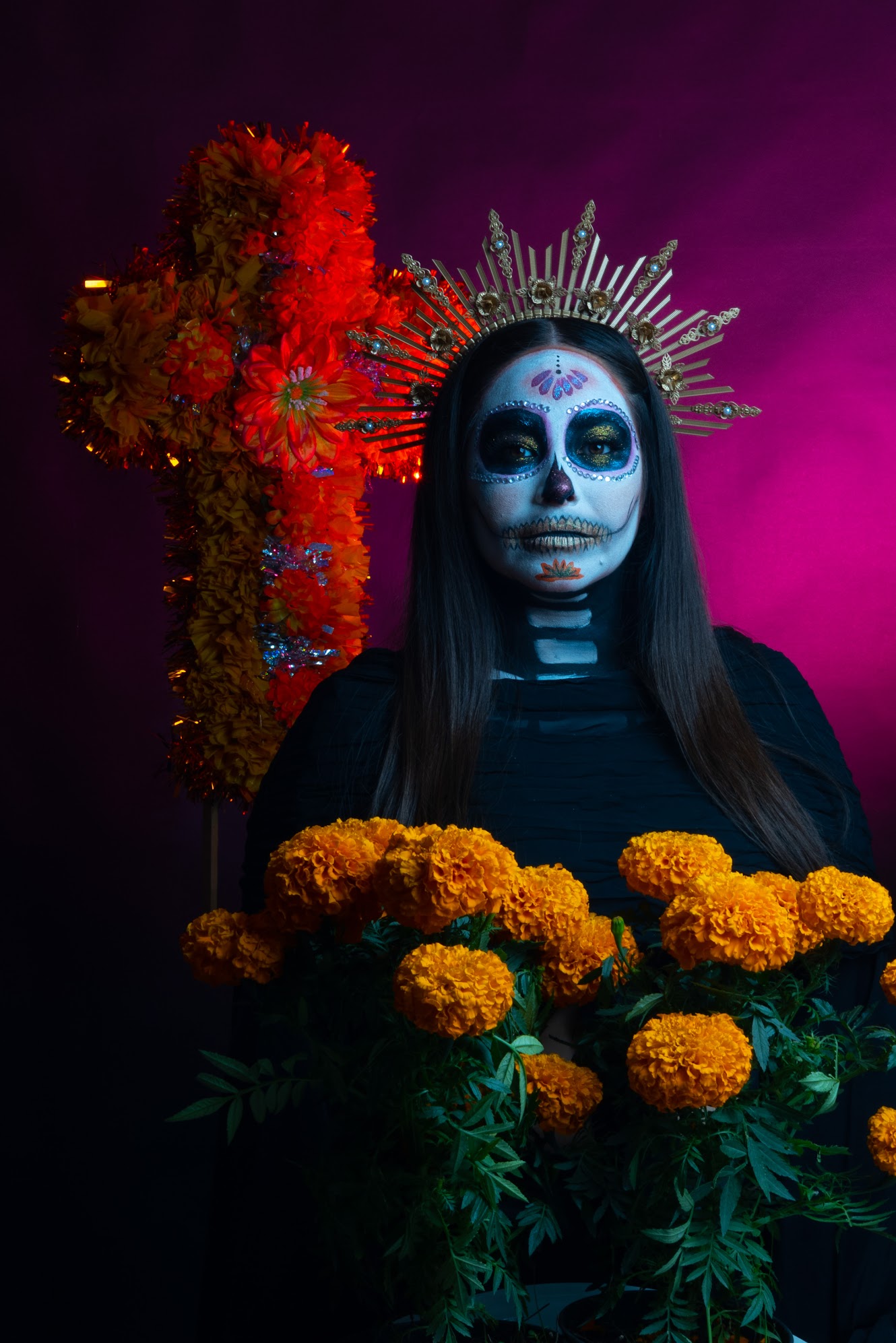 Sesión fotográfica profesional juvenil en estudio